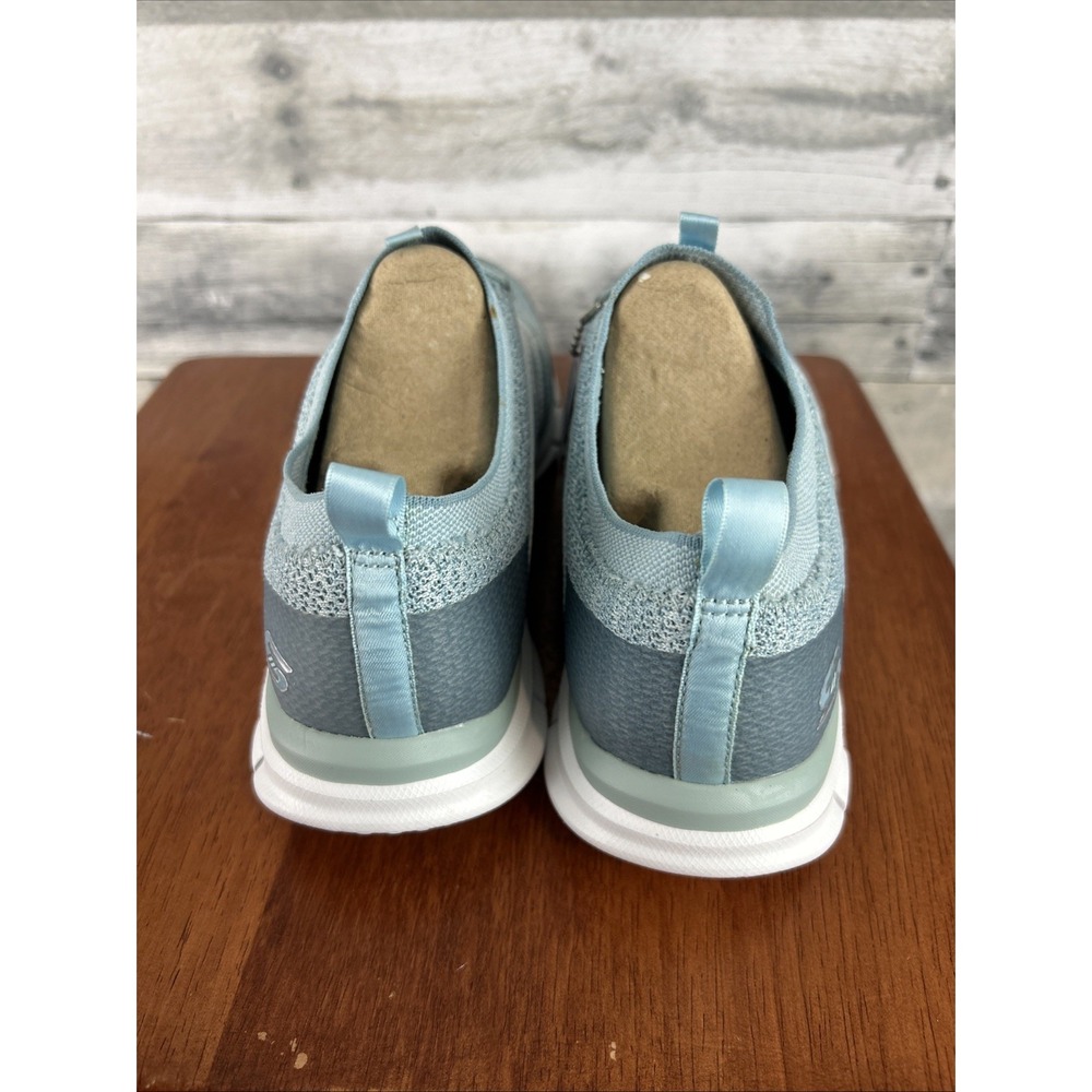 Skechers Women's Glider Tuneful Slip On Memory Foam Sneakers 10 Wide Fit - Picture 6 of 10